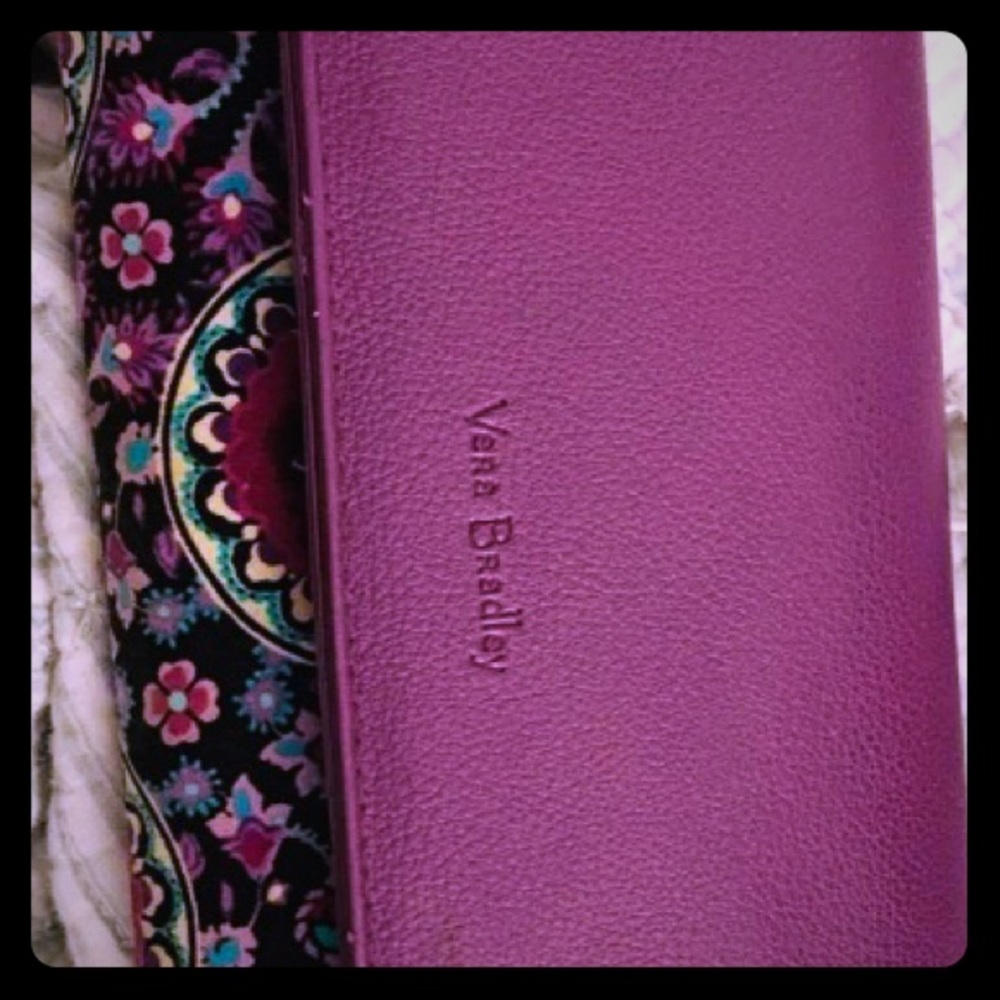 Vera Bradley purple wallet